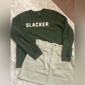 90’s Y2K Abercrombie and Fitch Men’s Large/Women’s XL Long Sleeve Slacker Tee